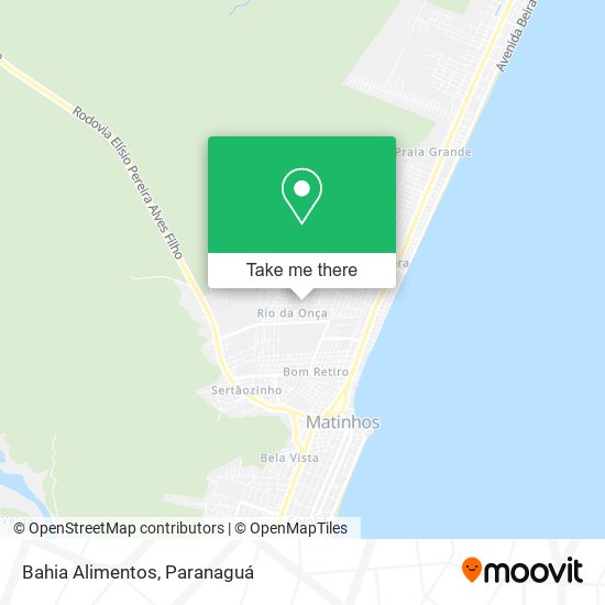 Bahia Alimentos map