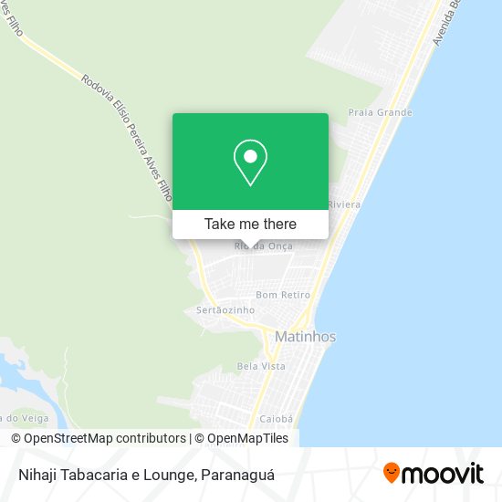 Mapa Nihaji Tabacaria e Lounge