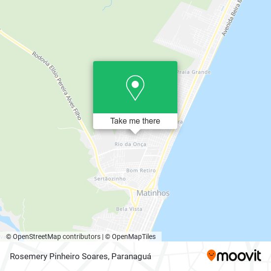 Rosemery Pinheiro Soares map