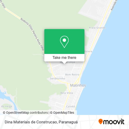 Dina Materiais de Construcao map