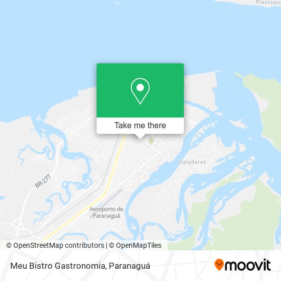 Meu Bistro Gastronomia map
