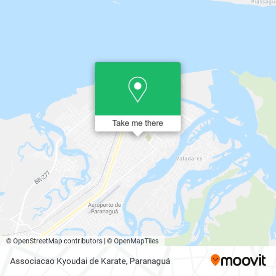 Associacao Kyoudai de Karate map
