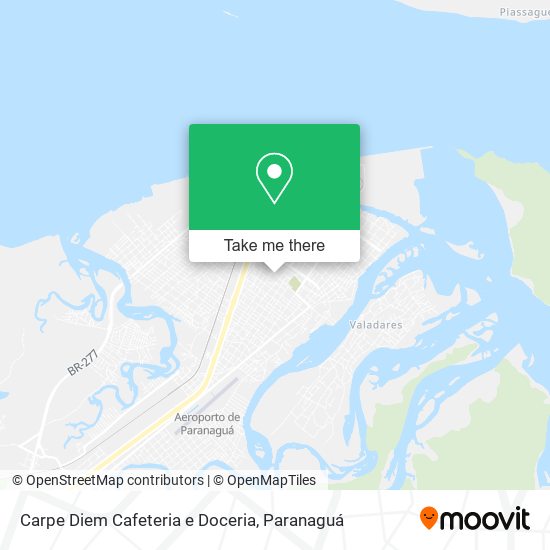 Carpe Diem Cafeteria e Doceria map