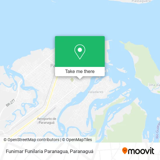 Funimar Funilaria Paranagua map