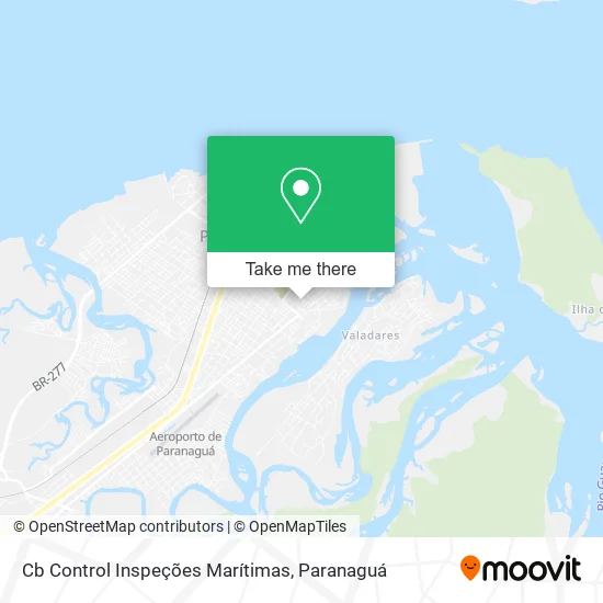 Cb Control Inspeções Marítimas map