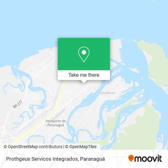 Prothgeus Servicos Integrados map