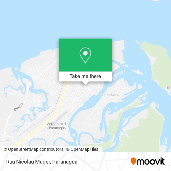 Rua Nicolau Mader map