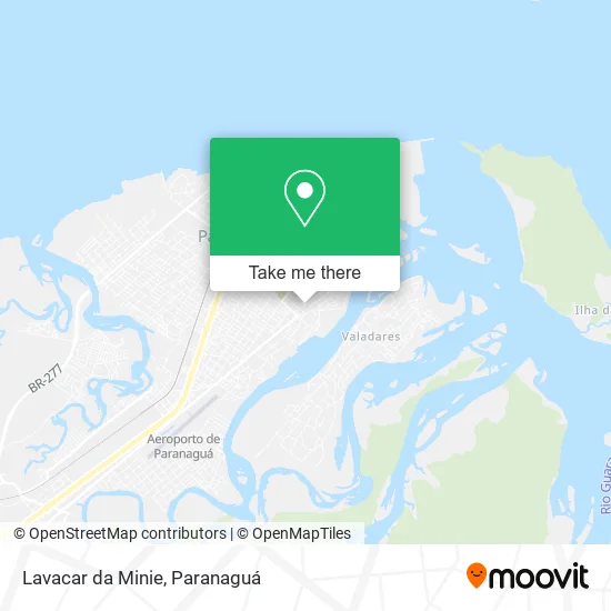 Lavacar da Minie map