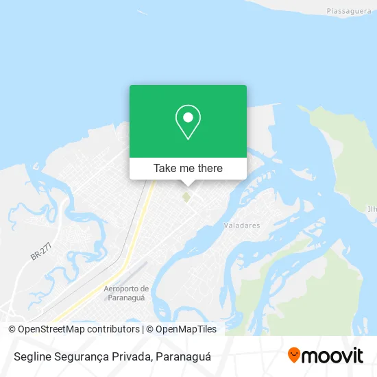 Segline Segurança Privada map