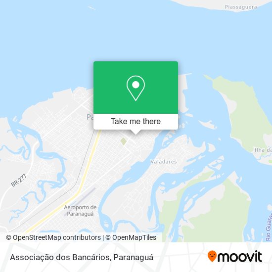 Mapa Associação dos Bancários