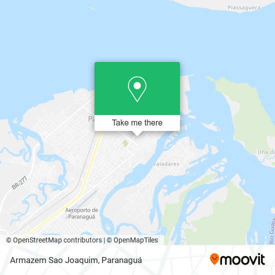 Armazem Sao Joaquim map
