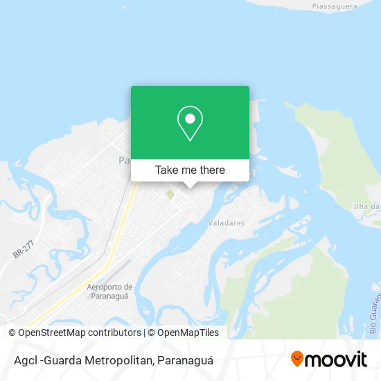 Agcl -Guarda Metropolitan map