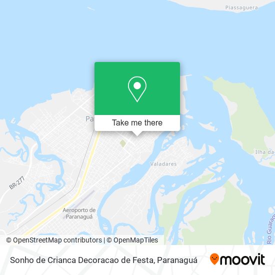 Sonho de Crianca Decoracao de Festa map