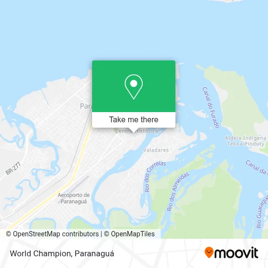 World Champion map