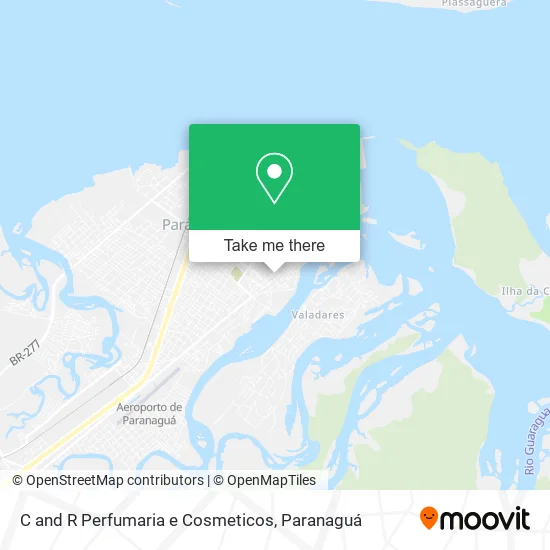 C and R Perfumaria e Cosmeticos map