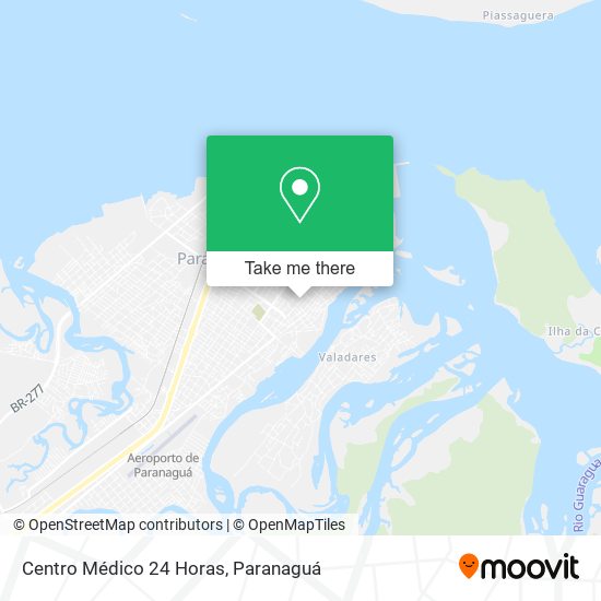Centro Médico 24 Horas map
