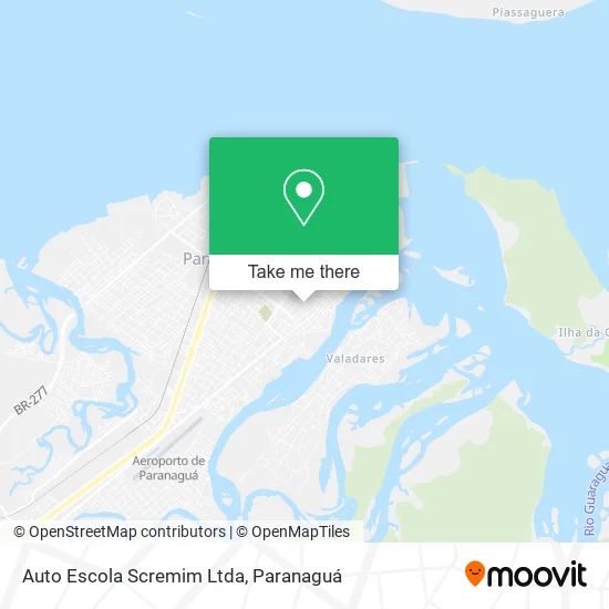 Auto Escola Scremim Ltda map