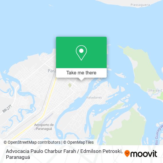 Advocacia Paulo Charbur Farah / Edmilson Petroski map