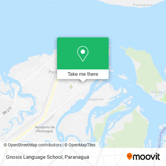 Gnosis Language School map