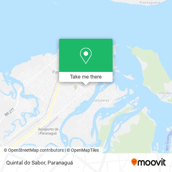 Quintal do Sabor map