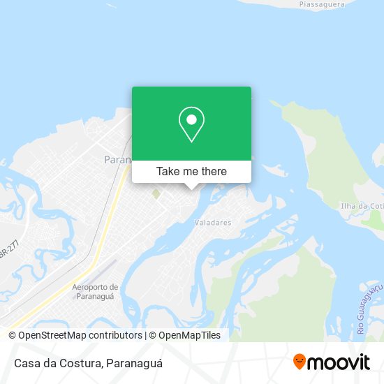 Casa da Costura map