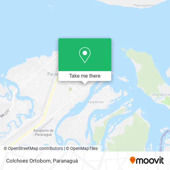 Colchoes Ortobom map