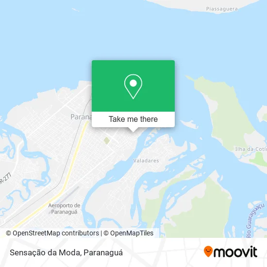 Sensação da Moda map