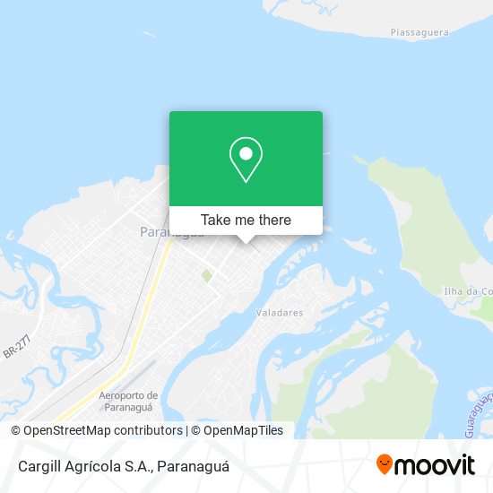 Cargill Agrícola S.A. map