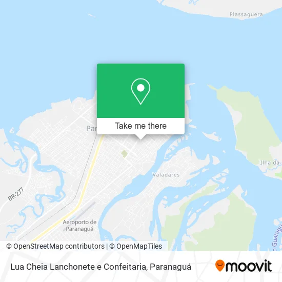 Lua Cheia Lanchonete e Confeitaria map
