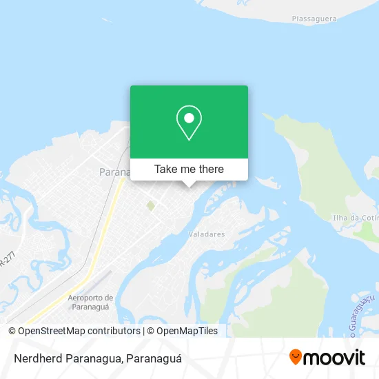 Nerdherd Paranagua map