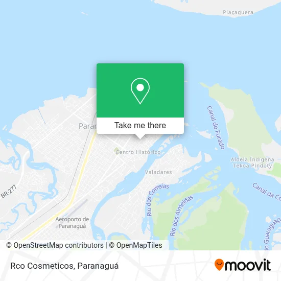 Rco Cosmeticos map