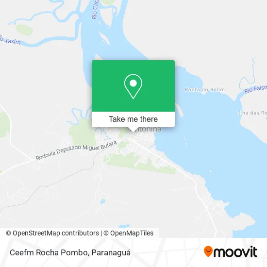 Ceefm Rocha Pombo map