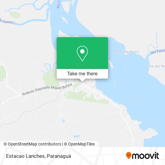 Estacao Lanches map