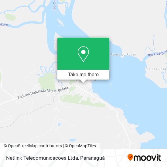 Netlink Telecomunicacoes Ltda map