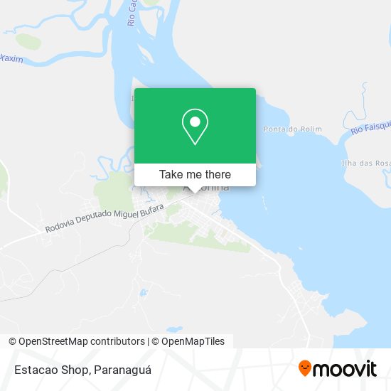 Estacao Shop map