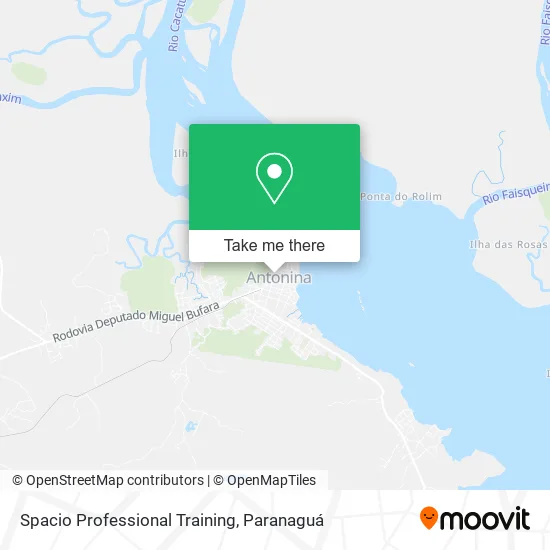 Spacio Professional Training map