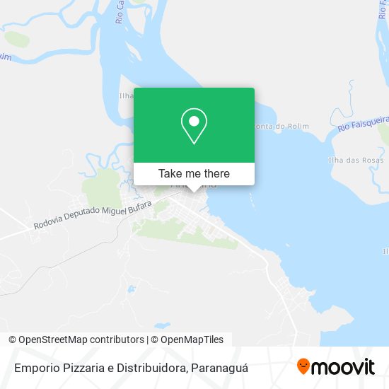 Emporio Pizzaria e Distribuidora map