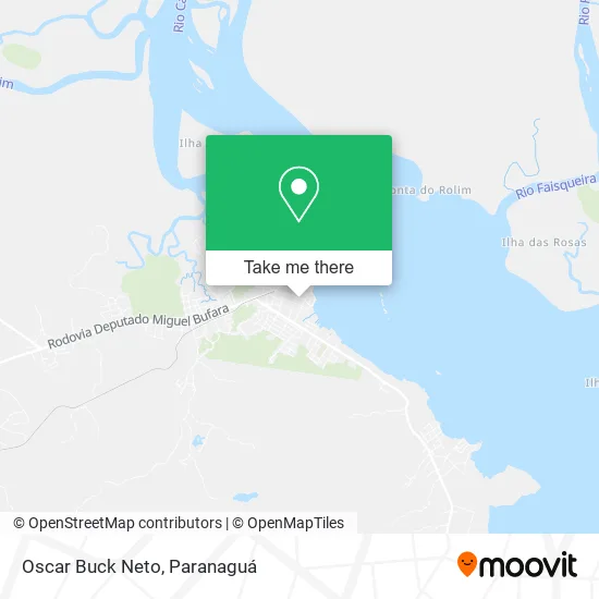 Oscar Buck Neto map
