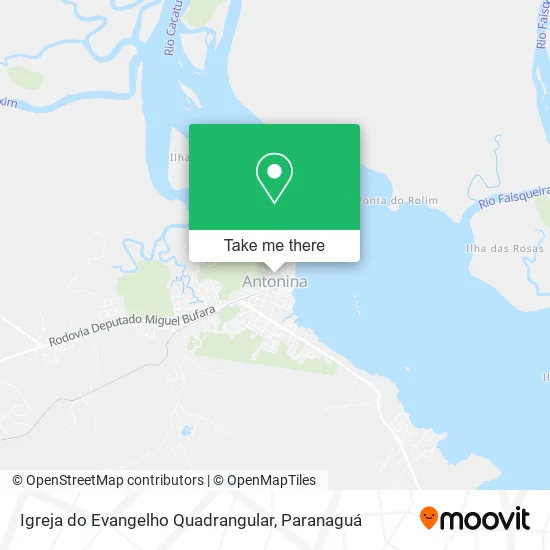 Igreja do Evangelho Quadrangular map