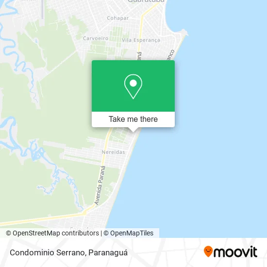 Condominio Serrano map