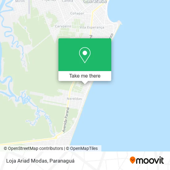 Loja Ariad Modas map