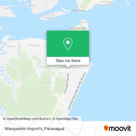 Marquezim Import's map