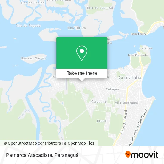 Patriarca Atacadista map