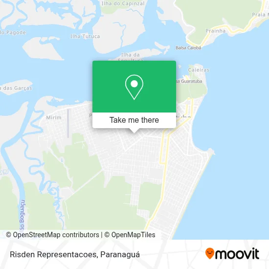 Risden Representacoes map