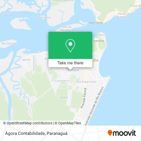 Ágora Contabilidade map