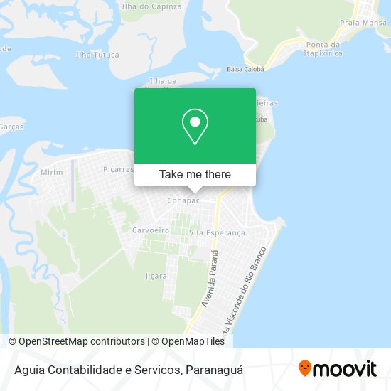 Aguia Contabilidade e Servicos map