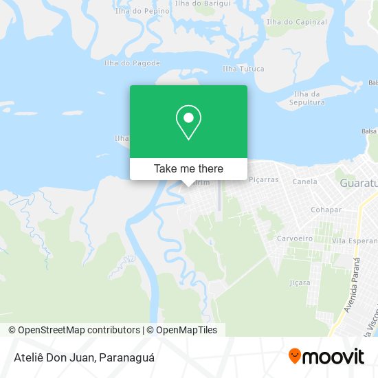 Ateliê Don Juan map