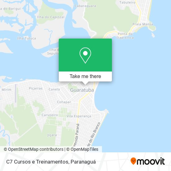 C7 Cursos e Treinamentos map