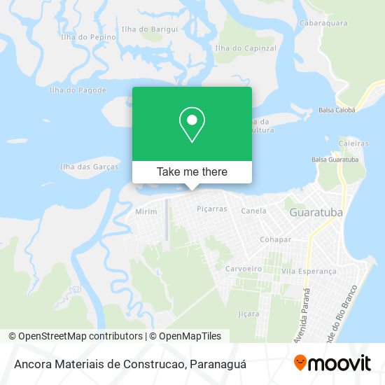 Ancora Materiais de Construcao map