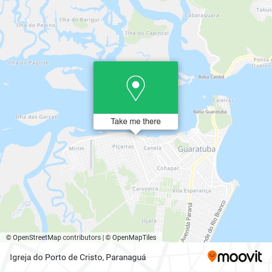 Igreja do Porto de Cristo map